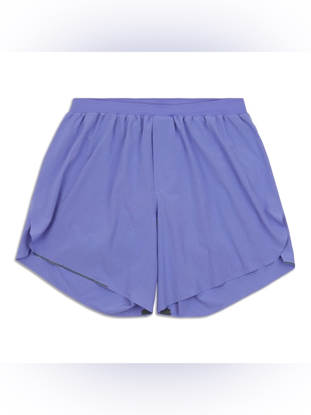 Lululemon Run Speed Short 2.5” Purple Reflective Running Athletic Shorts Size M